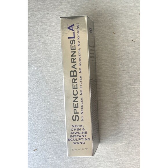 SPENCER BARNES LA Neck, Chin & Jawline Sculpting Wand Serum 0.7 fl oz NIB - Picture 2 of 5